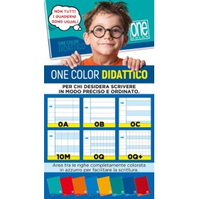 MAXI ONE COLOR DIDATTICI RIG. Q+