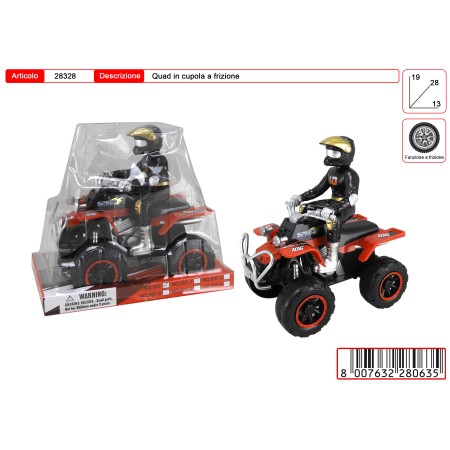 QUAD CON PILOTA IN CUPOLA