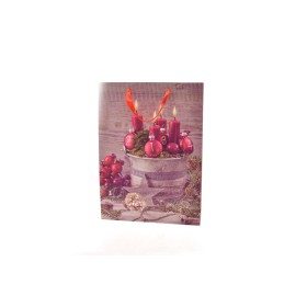 BUSTE NATALE 157GR DECORO CANDELE