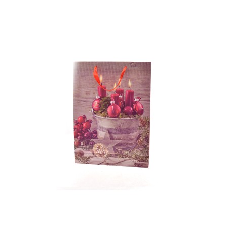 BUSTE NATALE 157GR DECORO CANDELE