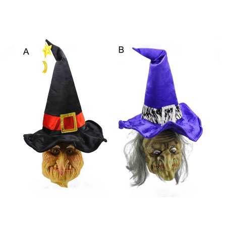 MASCHERE LICKER C/PARRUCCA - 2872L