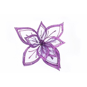 FIORE C/GLITTER VIOLA DIAM.45CM. YHAC02641A-15C/3 PURPLE