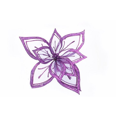 FIORE C/GLITTER VIOLA DIAM.45CM. YHAC02641A-15C/3 PURPLE