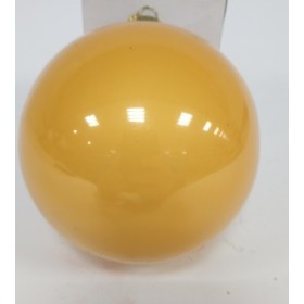 SFERA DI VETRO 10CM ORO