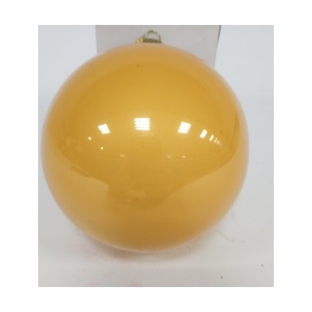 SFERA DI VETRO 10CM ORO