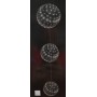TRIS SFERE A 300 LED BIANCHE
