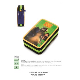 CORREDI 3 ZIP JUNGLE BOOK