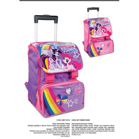 ZAINI EST. TROLLEY MY LITTLE PONY (GIA' SCONTATO 33)