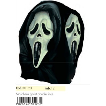 MASCHERE GHOST DOUBLE FACE