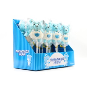 12 SPIEDINI MALLOW ORSACCHIOTTI AZZURRI 33GR