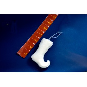 APPENDINO SCARPONE BIANCO 13CM.