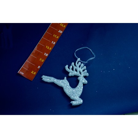 APPENDINO RENNA BIANCO 15CM.