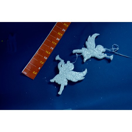 APPENDINO 2 ANGELI BIANCO 30CM