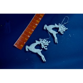 APPENDINO 2 RENNE BIANCO 30CM.