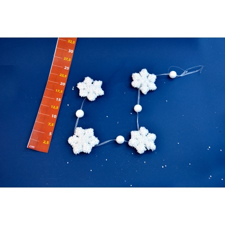 FESTONE SNOW BIANCO 80CM