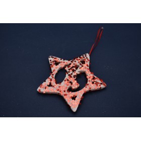 APPENDINO STELLA CON RENNA YZ041 ROSSO.