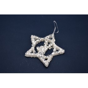 APPENDINO STELLA CON RENNA YZ041 ARGENTO.