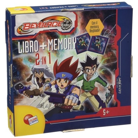 LIBRO + MEMORY BEYBLADE