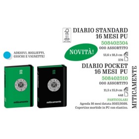 DIARI STD 16 MESI BASTARDIDENTRO PU 2025