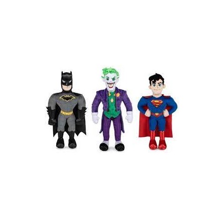 PELUCHE BATMAN/JOKER/SUPERMAN CM.30