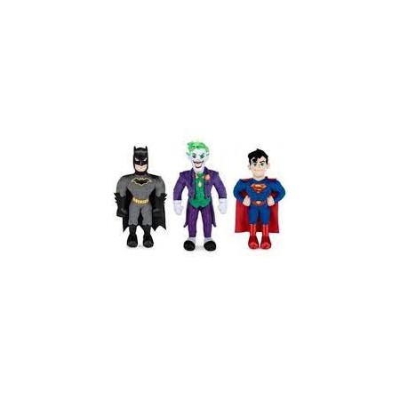 PELUCHE SUPERMAN-BATMAN-JOKER CM .30