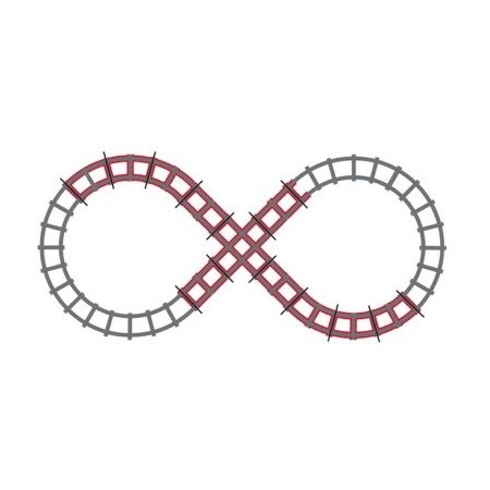 BINARI X TRENO CHOU CHOU EXPRESS