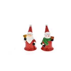 CAMPANELLA BABBO D6X11CM 2ASS CERAMICA