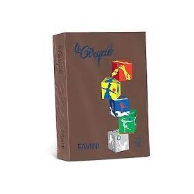 CARTONCINO A4 160 GR. FAVINI CASTAGNA 310