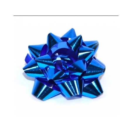 BUSTE FIOCCHI 14MM BLU METAL 100PZ