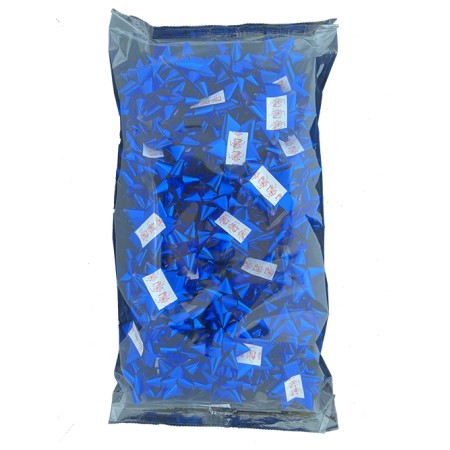 BUSTE FIOCCHI 10MM BLU ROYAL METAL 100PZ