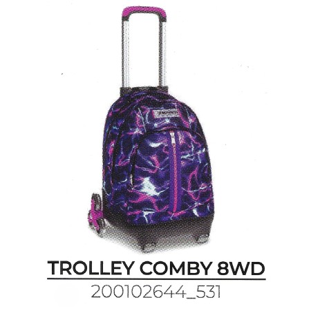 ZAINI TROLLEY COMBY SEVEN ELECTRICVIBE GIRL 2026