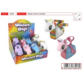 UNICORNI IN BORSETTA CM.12