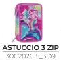 ASTUCCI 3 ZIP SJ GANG SOFT POUCH GIRL 2026