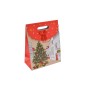 BUSTA NATALE 157GR 28X15X37 C/STRAPPO 1ASS