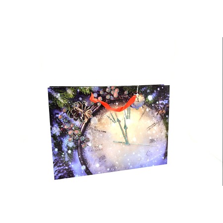 BUSTA NATALE 157GR. 45.5X10.5X33 OROLOGIO