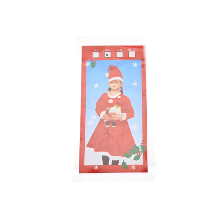 VESTITO BABBO NATALE DA BAMBINA