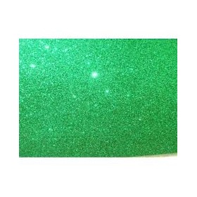 GOMMA EVA 40X60 GLITTER VERDE CANGIANTE