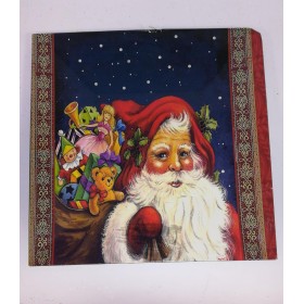 SOTTOPIATTO 33X33CM STAMPATO BABBO