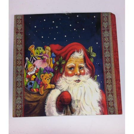 SOTTOPIATTO 33X33CM STAMPATO BABBO