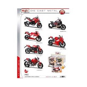 ASSORTIMENTO MOTO DUCATI 1:12