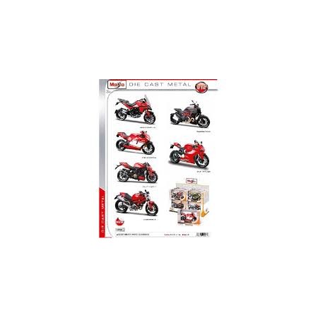 ASSORTIMENTO MOTO DUCATI 1:12