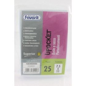 BUSTE UPOCKET 7.5X11.5 PZ. 25