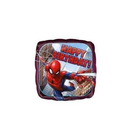 PALLONCINI SPIDERMAN 18' BUON COMPLEANNO