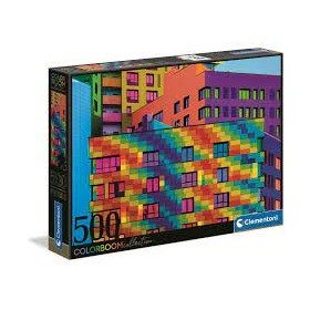 PUZZLE 500 PZ SQUARES COLORBOOM COLLECTION