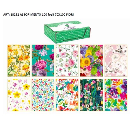 CARTA REGALO FIORI KARTOS 100FG