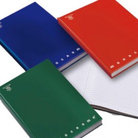 QUADERNI CARTONATI MONOCROMO 5MM