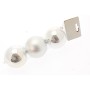 SET 3 SFERE 8CM COLORE ARGENTO