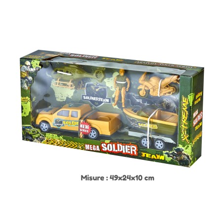 MEGA SET MILITARI CON ACCESSORI