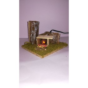 FUOCO CON LUCE 15X12X10