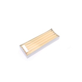 SET 10PZ CANDELA 29X2.2CM COL PANNA